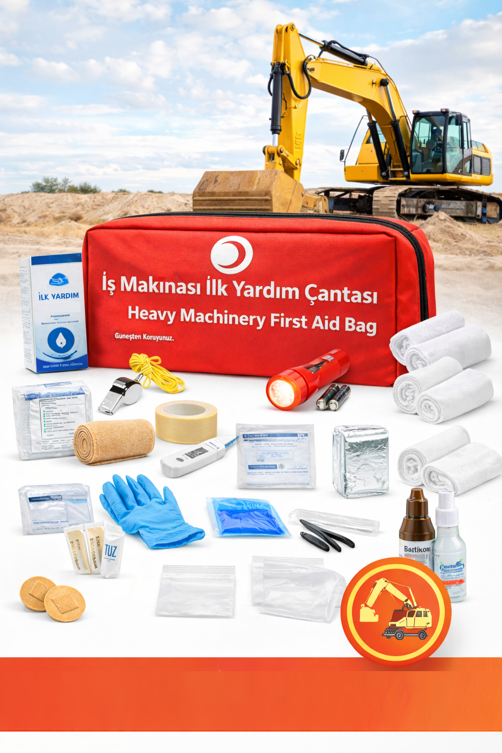 İş Makinesi ilk Yardım Çantası İş Makinesi ilk Yardım Çantası